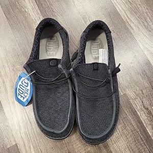 Hey Dude Men's Wally Sox Shoe, 10M - Black